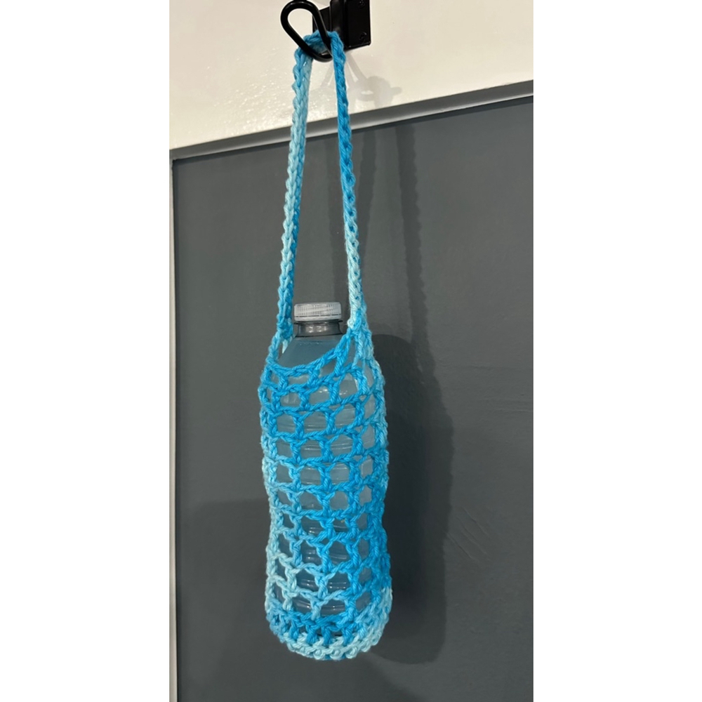 Unisex Unbranded Water Bottle Holder Blue One Size - Picture 4 of 6